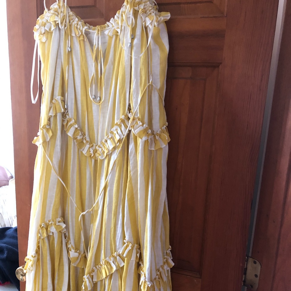 Zimmermann lumino linen dress